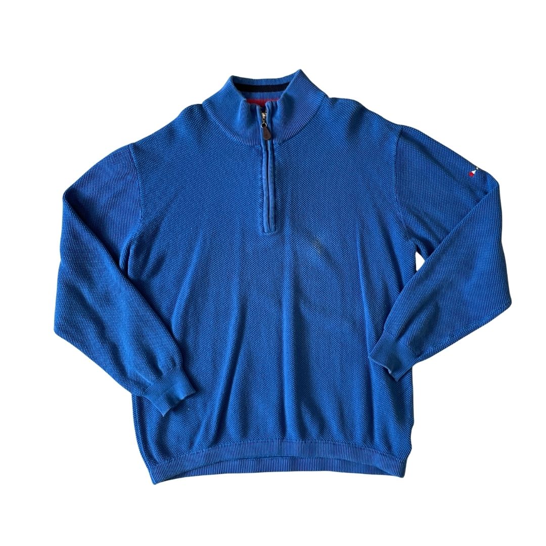 Size 2XL Weekender Blue 1/4 Zip Sweatshirt