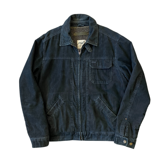 Size Medium Blue Harbour Navy Cord Jacket