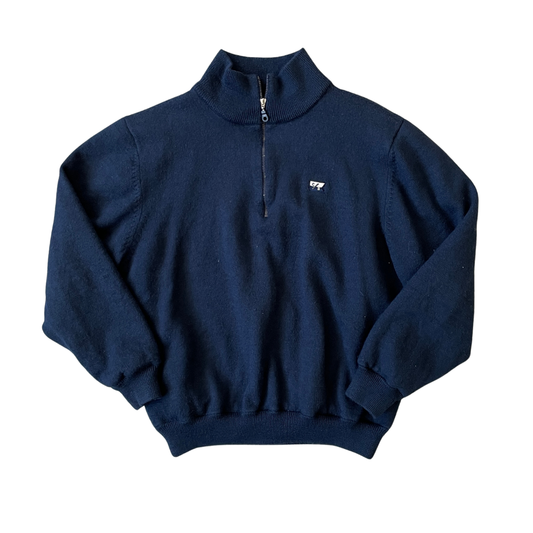 Size Large Cutter & Buck Navy 1/4 Zip Jumper