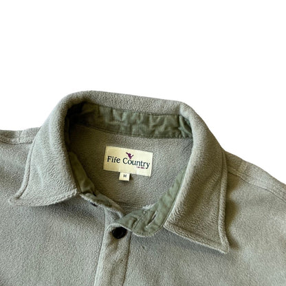 Size Medium Fife Country Green Fleece Shirt