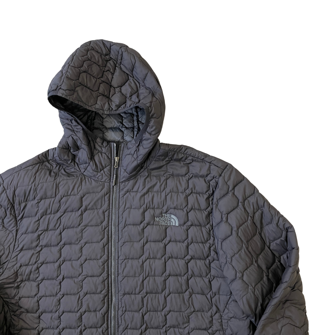 Size XXL The North Face Quilted Black jacket