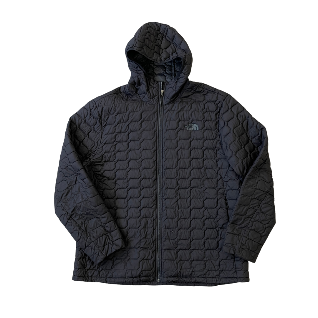 Size XXL The North Face Quilted Black jacket
