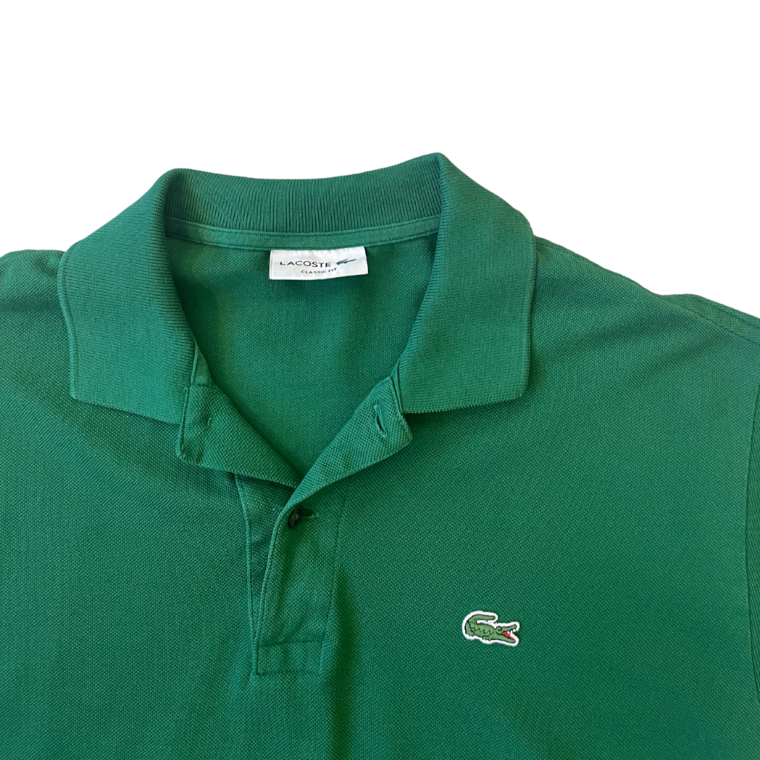 Size Large Lacoste Green Polo