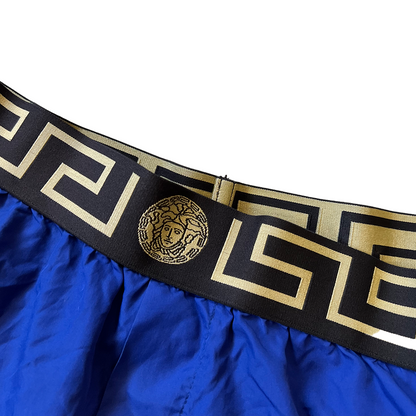 Size Small Versace Blue Swim Trunks