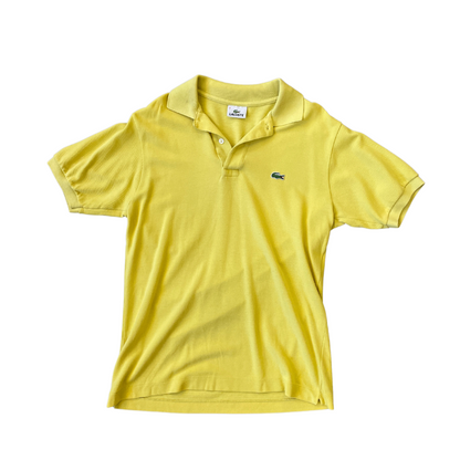 Size Medium Lacoste Yellow Polo
