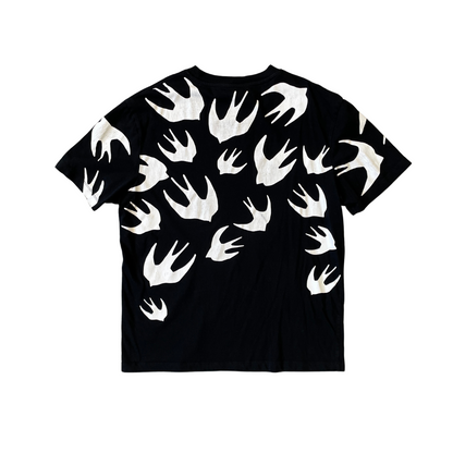 Size Medium Alexander McQueen Black Print T-Shirt