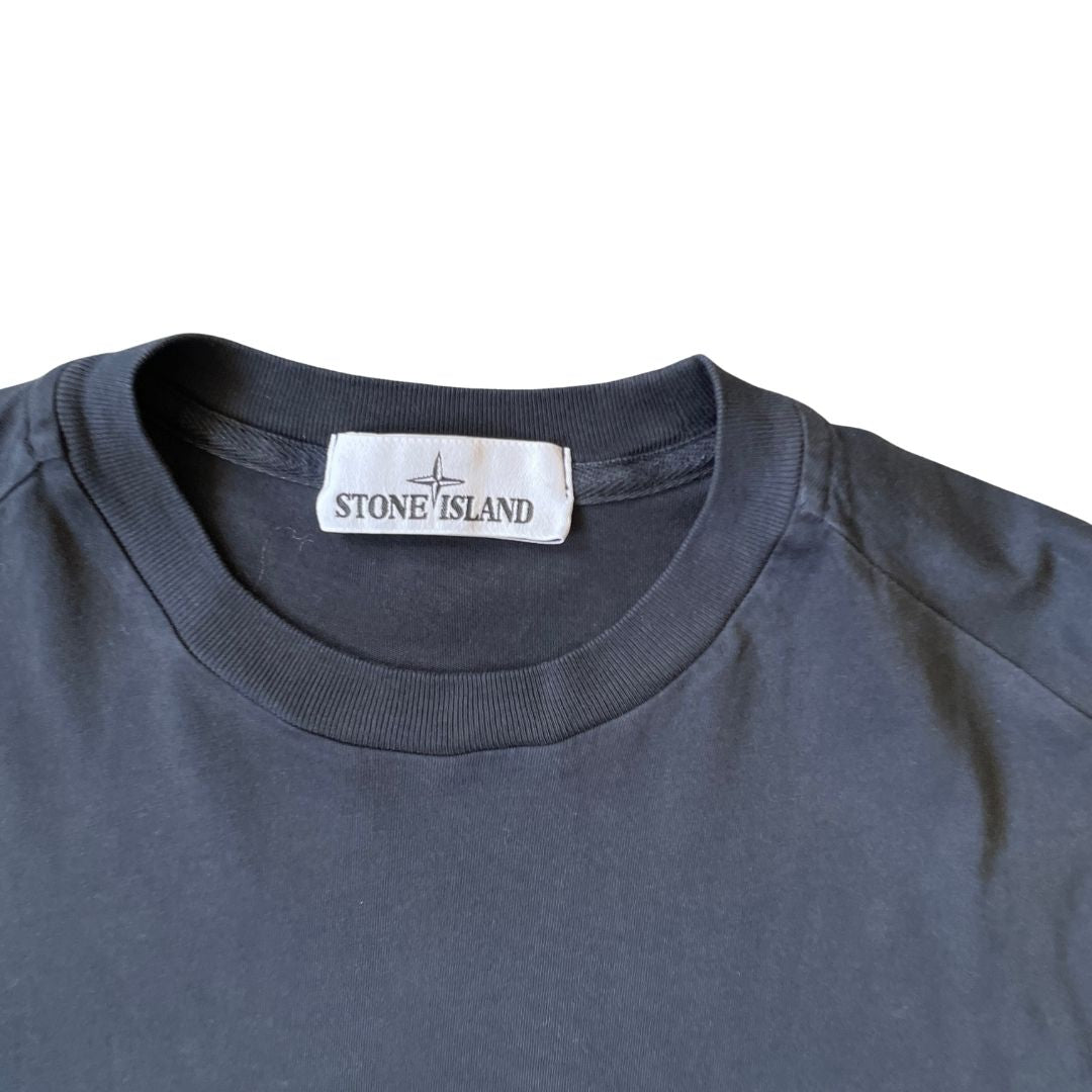 Women's Small Stone Island Black T-Shirt