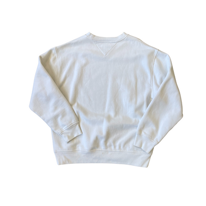 Size Medium Vintage Tommy Hilfiger White Sweatshirt