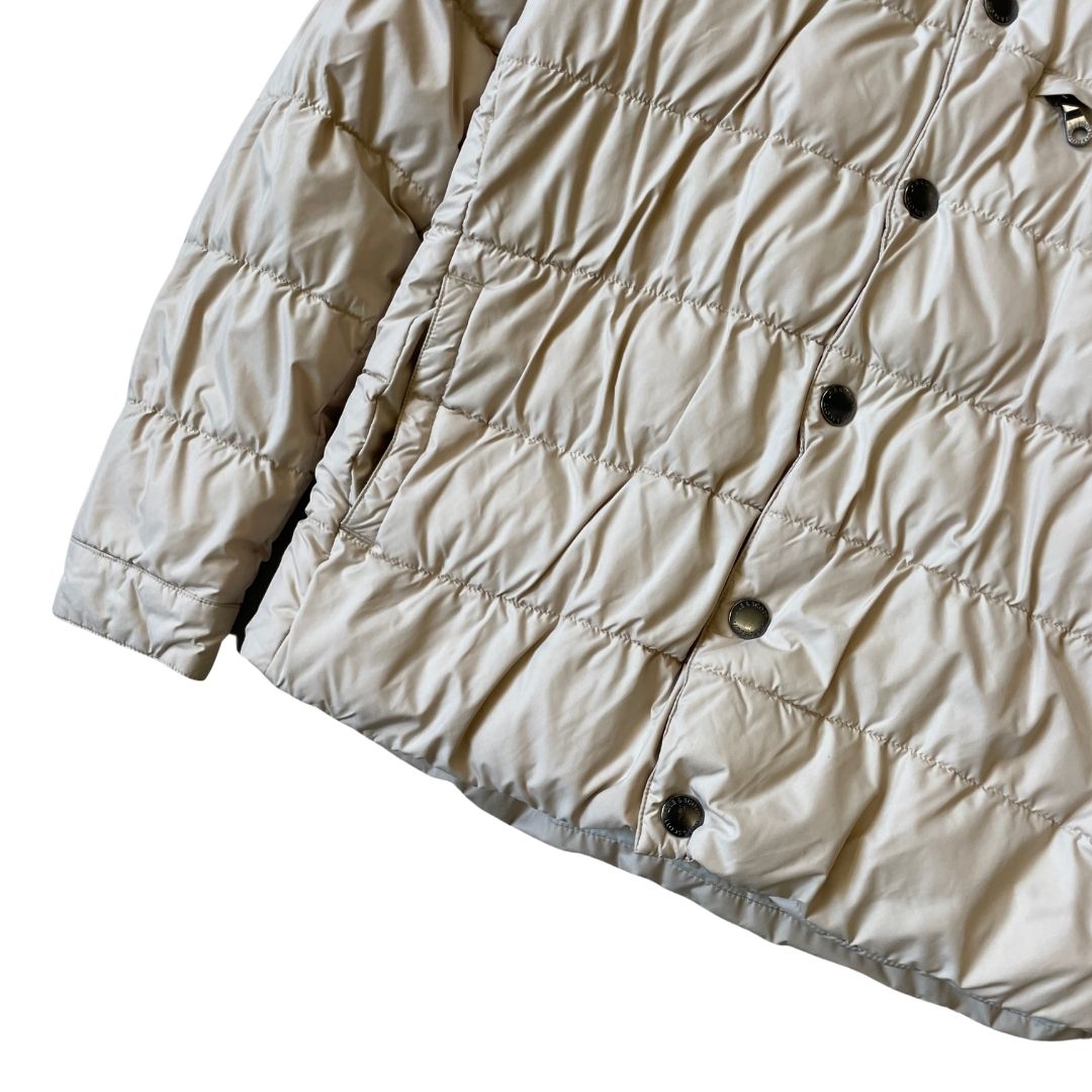 Women's Medium Lyle & Scott Beige Padded Jacket