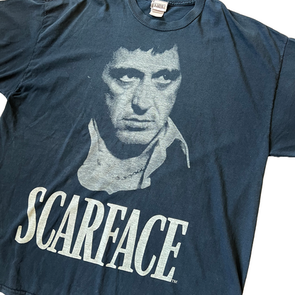 Size 2XL Gildan Scarface Black Graphic T-Shirt
