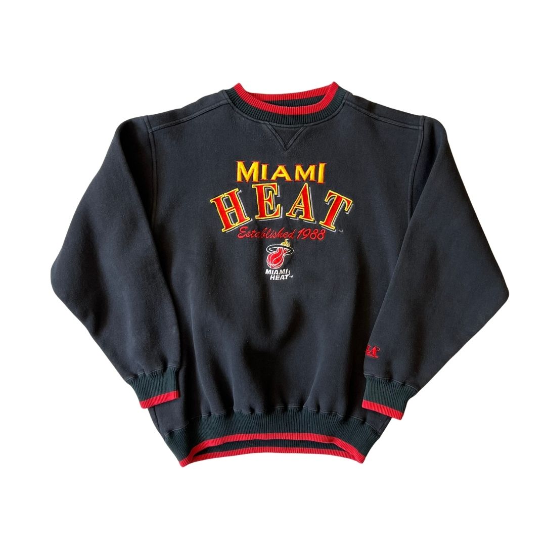 Size XL Miami Heat Black Sweatshirt