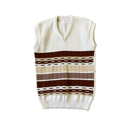 Size XS Cream Knitted Vest