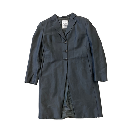 Women's Small Moschino Grey Longline Jacket