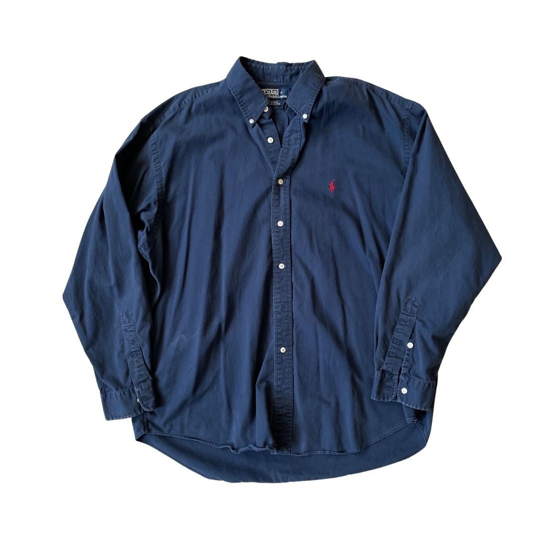 Size XL Ralph Lauren Navy Shirt