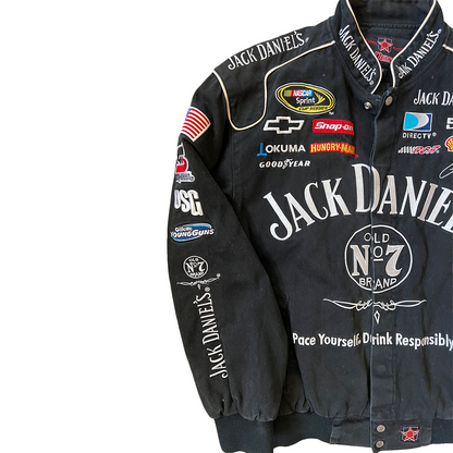 Size Small Jack Daniels Black Denim Jacket