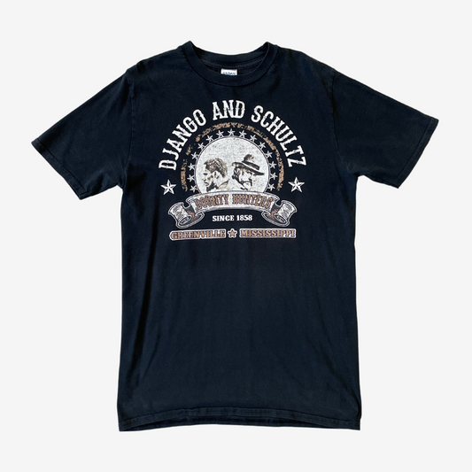 Size Small Django Movie Graphic Black T-Shirt