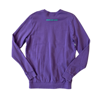 Size Small Pacific Republic Graphic Purple Sweatshirt