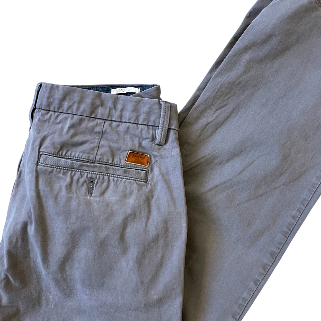 34W 32L Timberland Grey Trousers