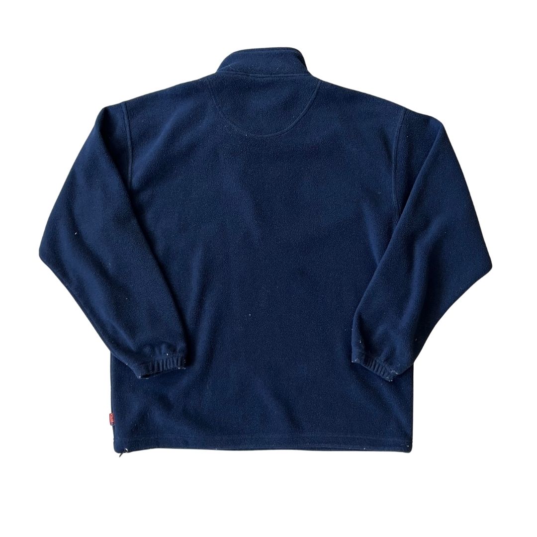 Size Large Giorgio Navy 1/4 Zip Fleece