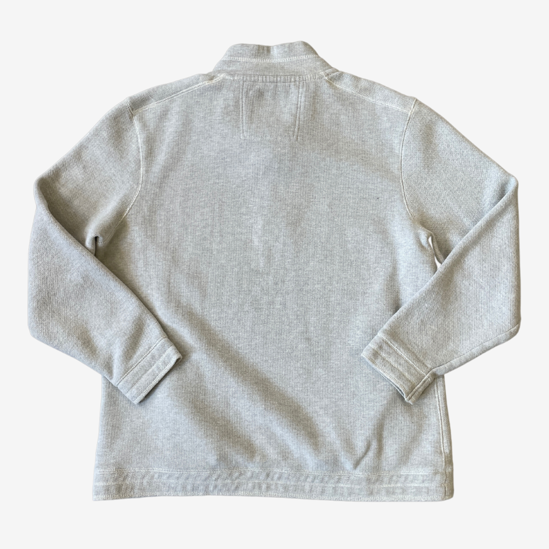 Size XL Boston Crew 1/4 Button Sweatshirt