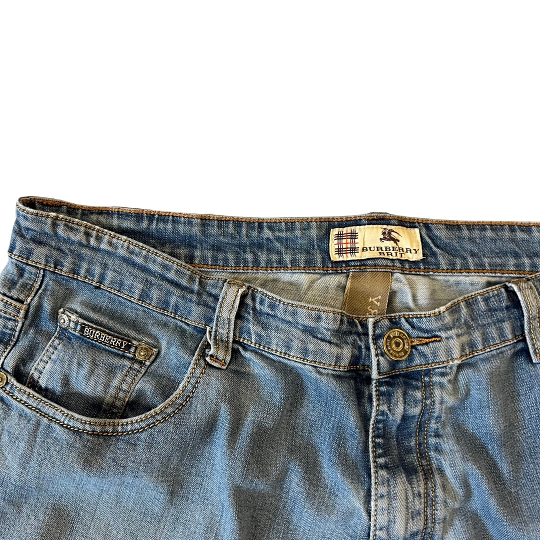 40W 31L Burberry Blue Denim Jeans