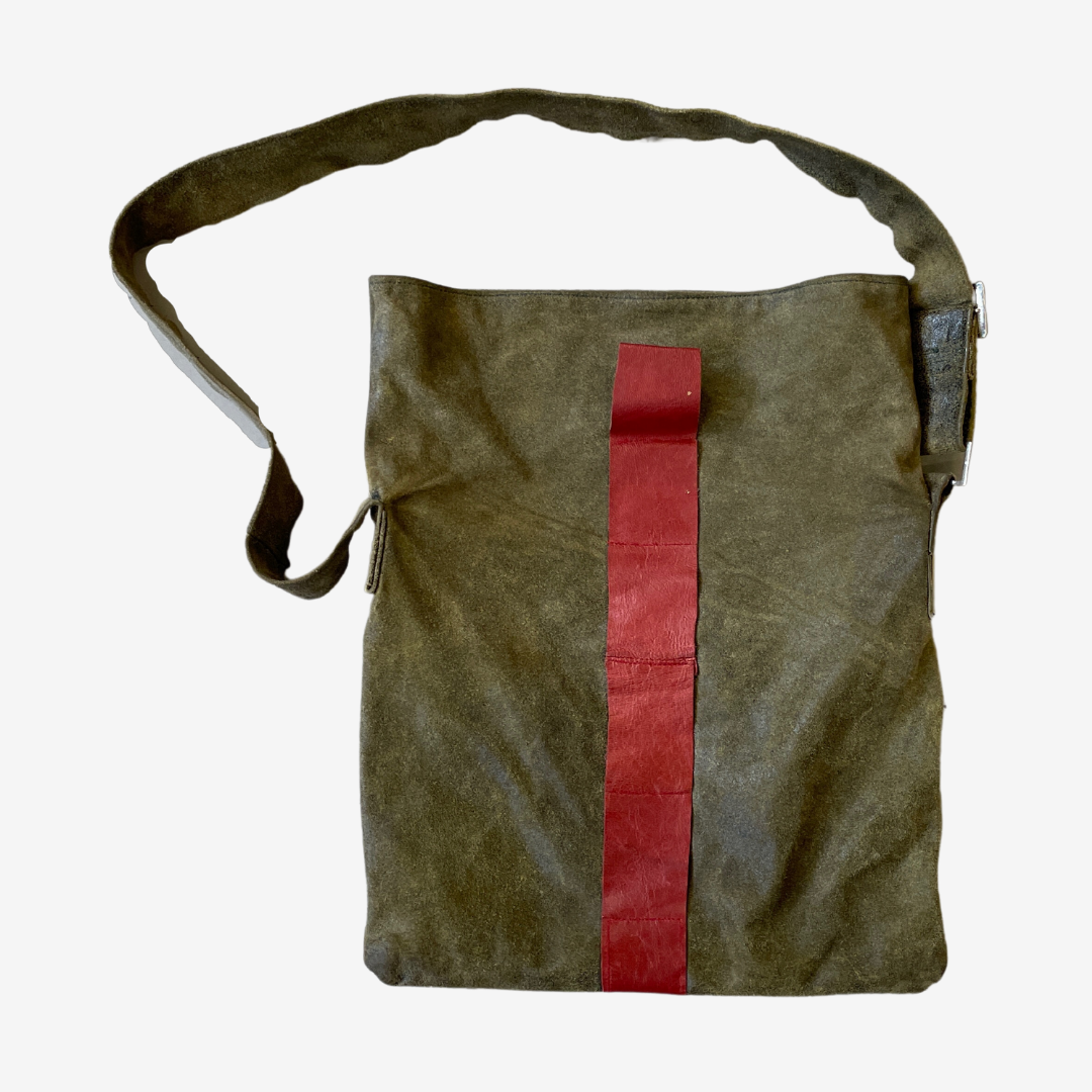 Y2K Dark Green Horse Side Bag