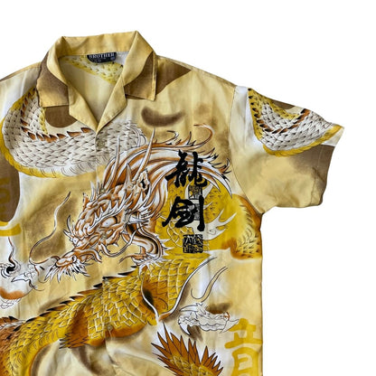 Size XXL Y2K Dragon Shirt