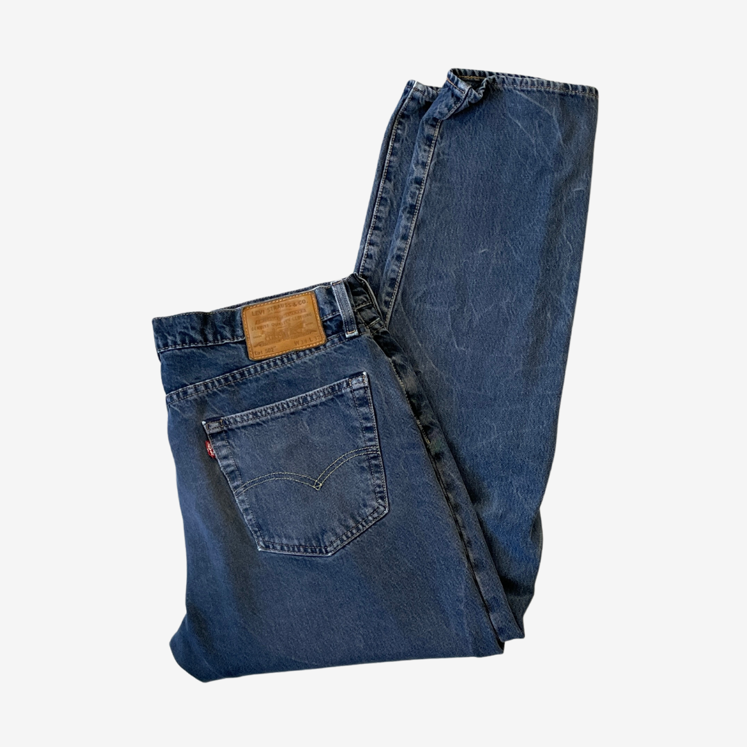 34W 32L Levi's Premium 502 Blue Denim Jeans