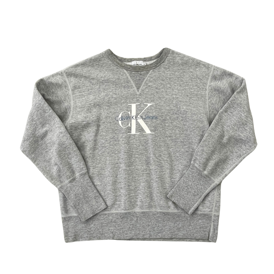 Women's Small Calvin Klein Grey Sweatshirt
