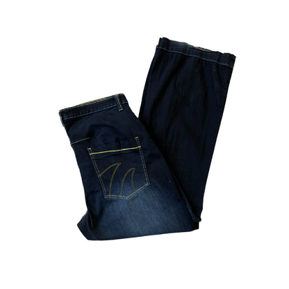 38W 33L Fusion Jeans Y2K Navy Jeans