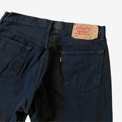 36W 36L Levi's 501 Blue Denim Jeans