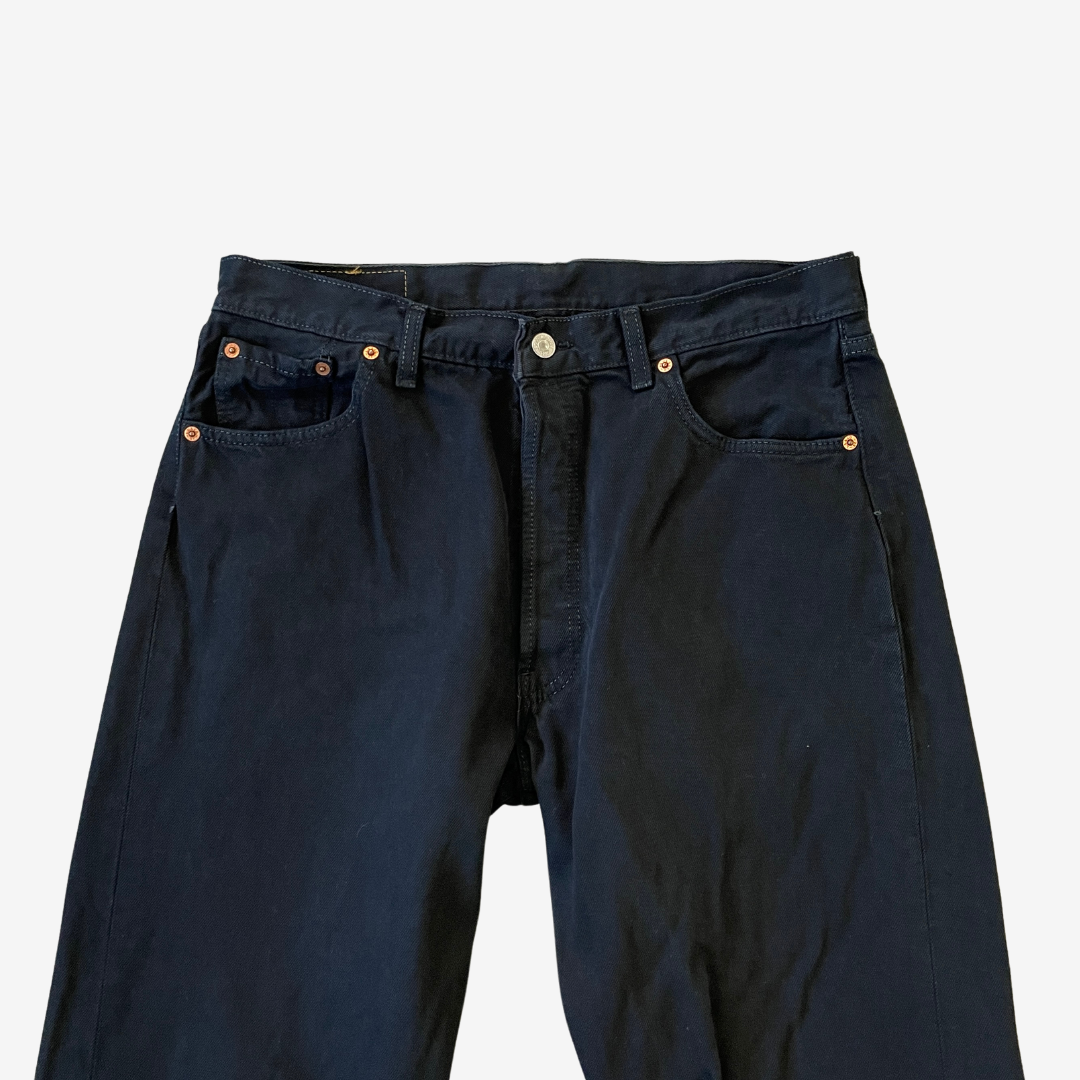 36W 36L Levi's 501 Blue Denim Jeans