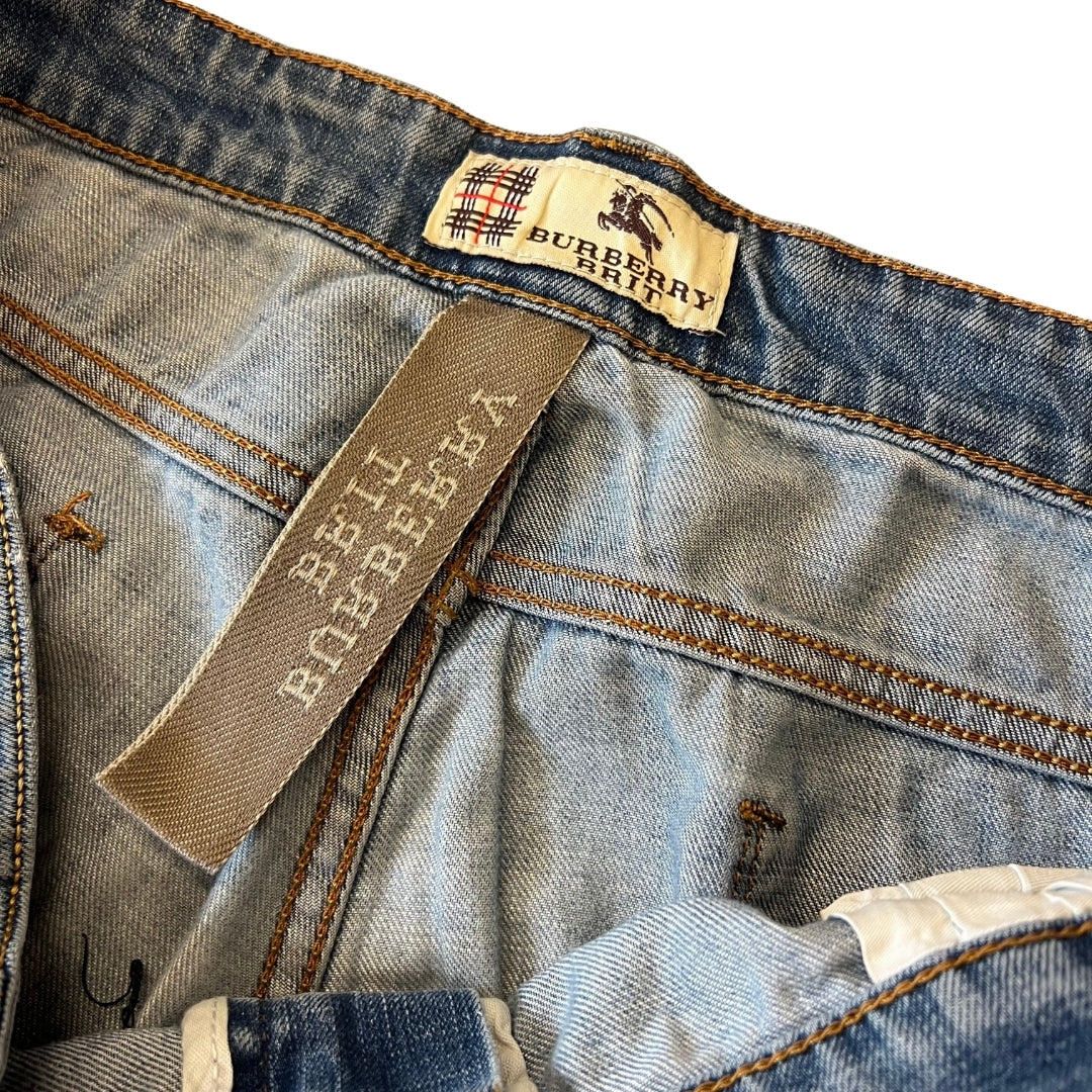 40W 31L Burberry Blue Denim Jeans