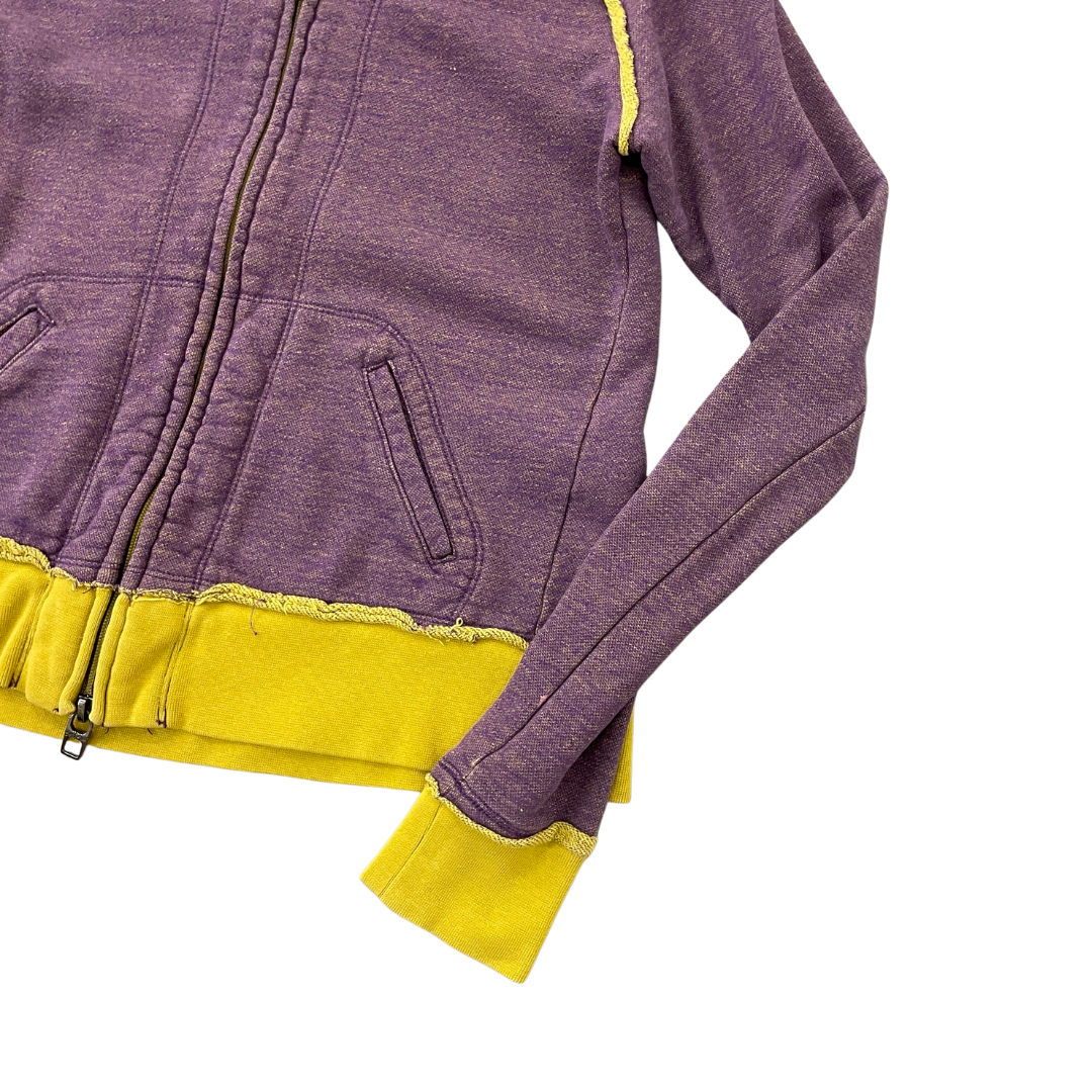 Women's Small Purple Zip-Up Sweatshirt
