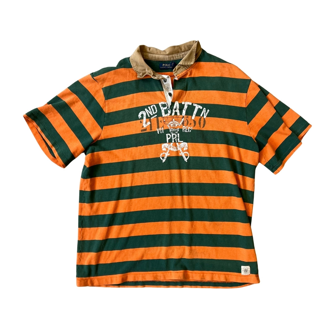 XLT Ralph Lauren Orange/Green Polo