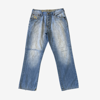 32W 30L Lambretta Blue Denim Jeans