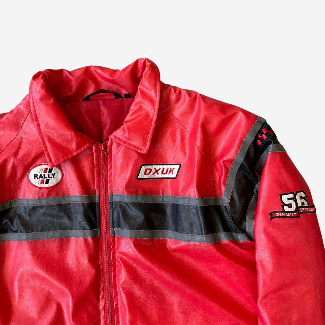 Size XL DXUK Red Racing Jacket