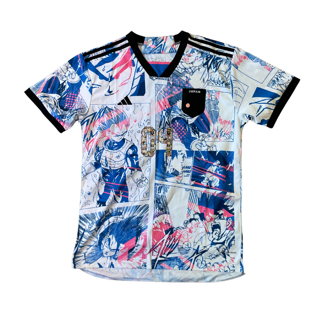 Size XL Japan Anime Cartoon Football Shirt