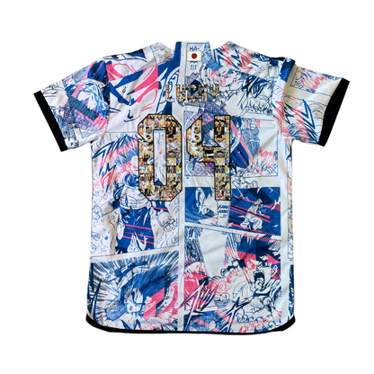 Size XL Japan Anime Cartoon Football Shirt