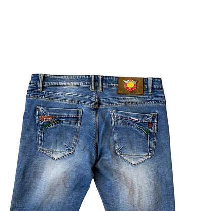 36W 34L Viking Eno Blue Denim Jeans