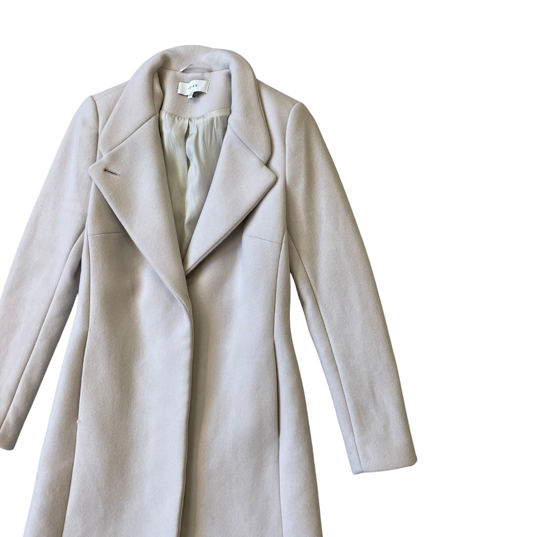 Women's XS Reiss Cream Coat