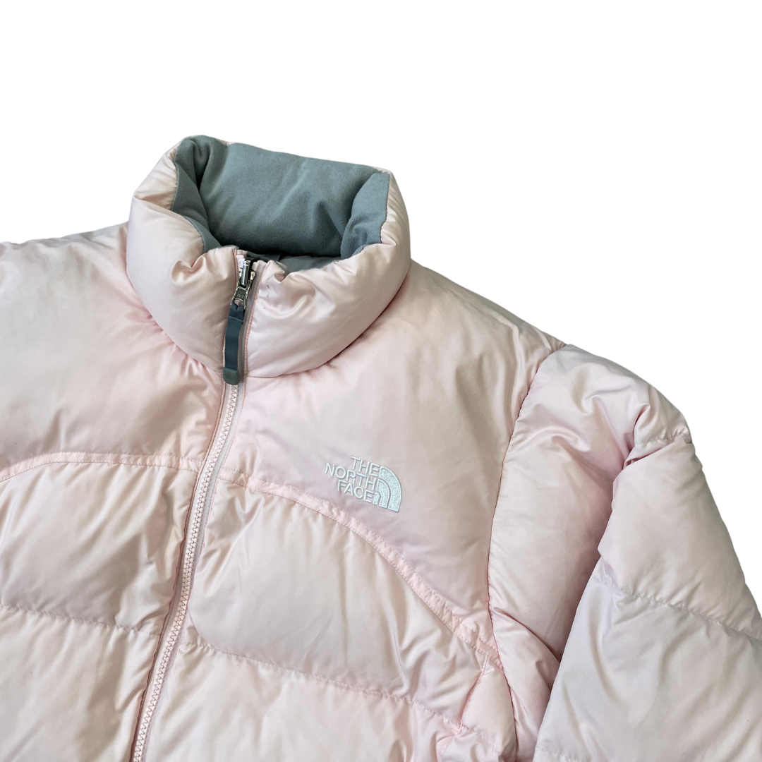 Women's Medium the North Face 700 Nuptse Pink Puffer