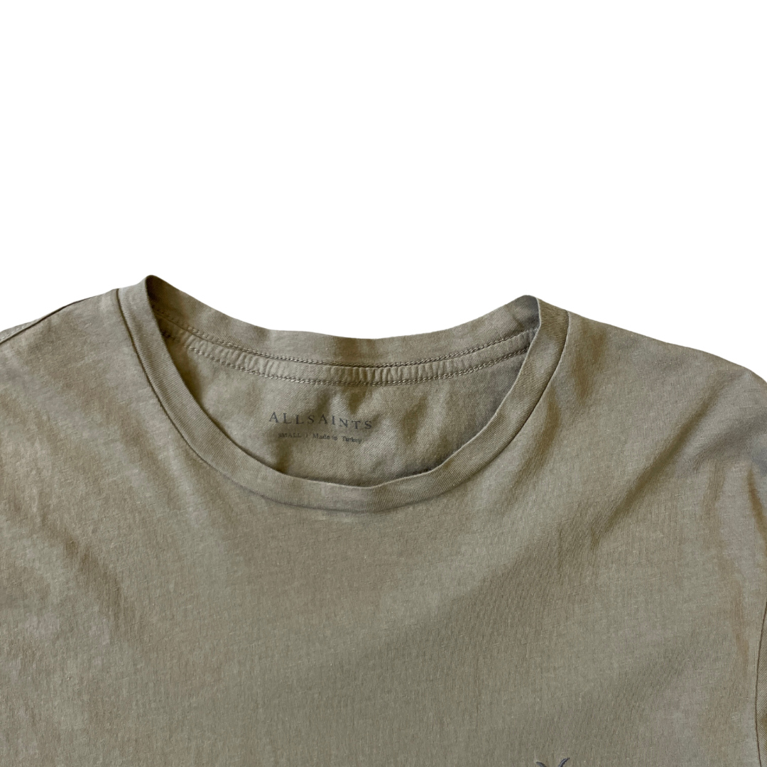 Size Small All Saints Khaki T-Shirt