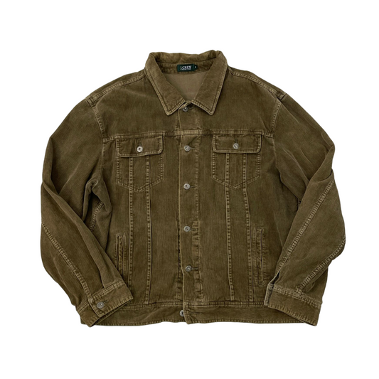 Size XL J Crew Khaki Corduroy Jacket