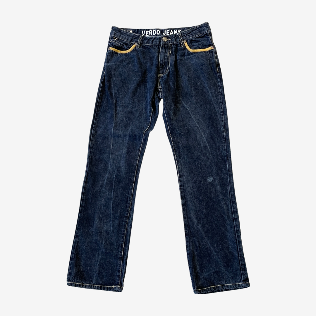 34W 35L Verdo Blue Y2K Denim Jeans