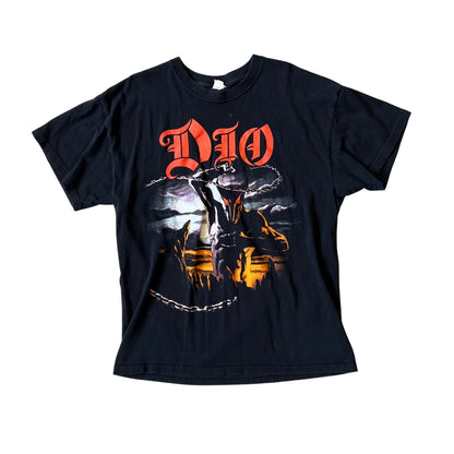 Size Medium DIO Black Graphic T-Shirt