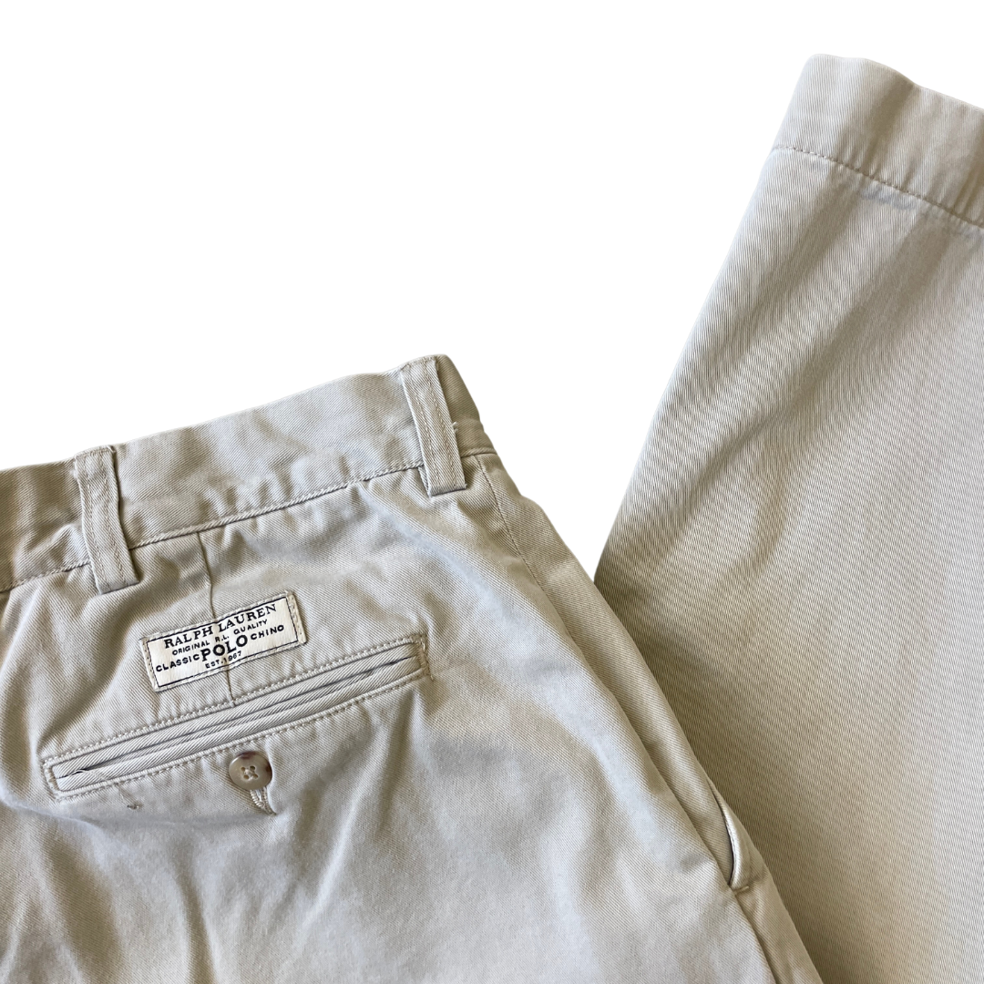 38W 31L Ralph Lauren Chino Beige Trousers