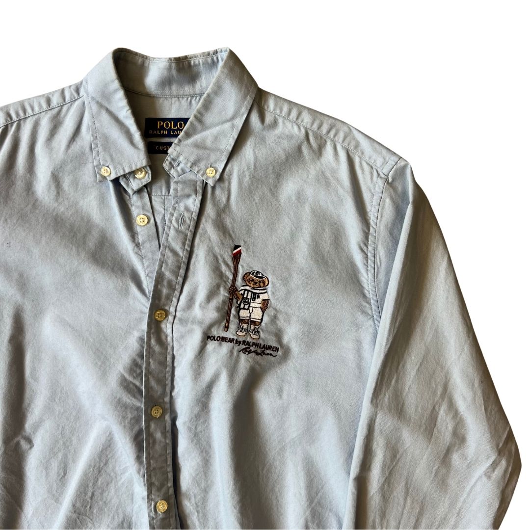 Polo bear button down shirt online