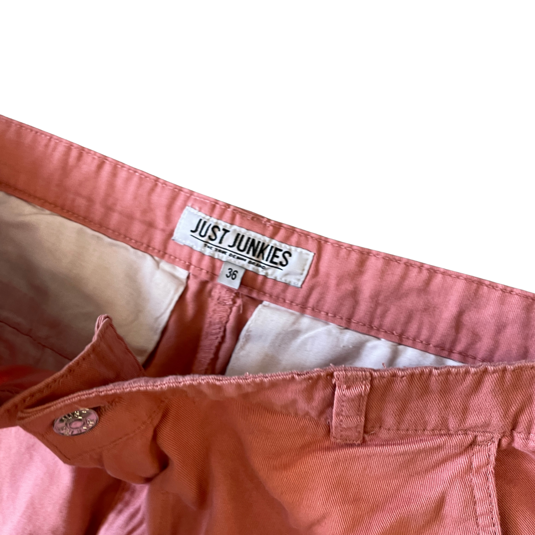 36W 32L Just Junkies Pink Trousers