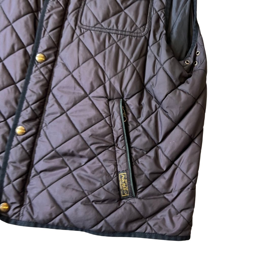 Size XXL Ralph Lauren Brown Quilted Gilet